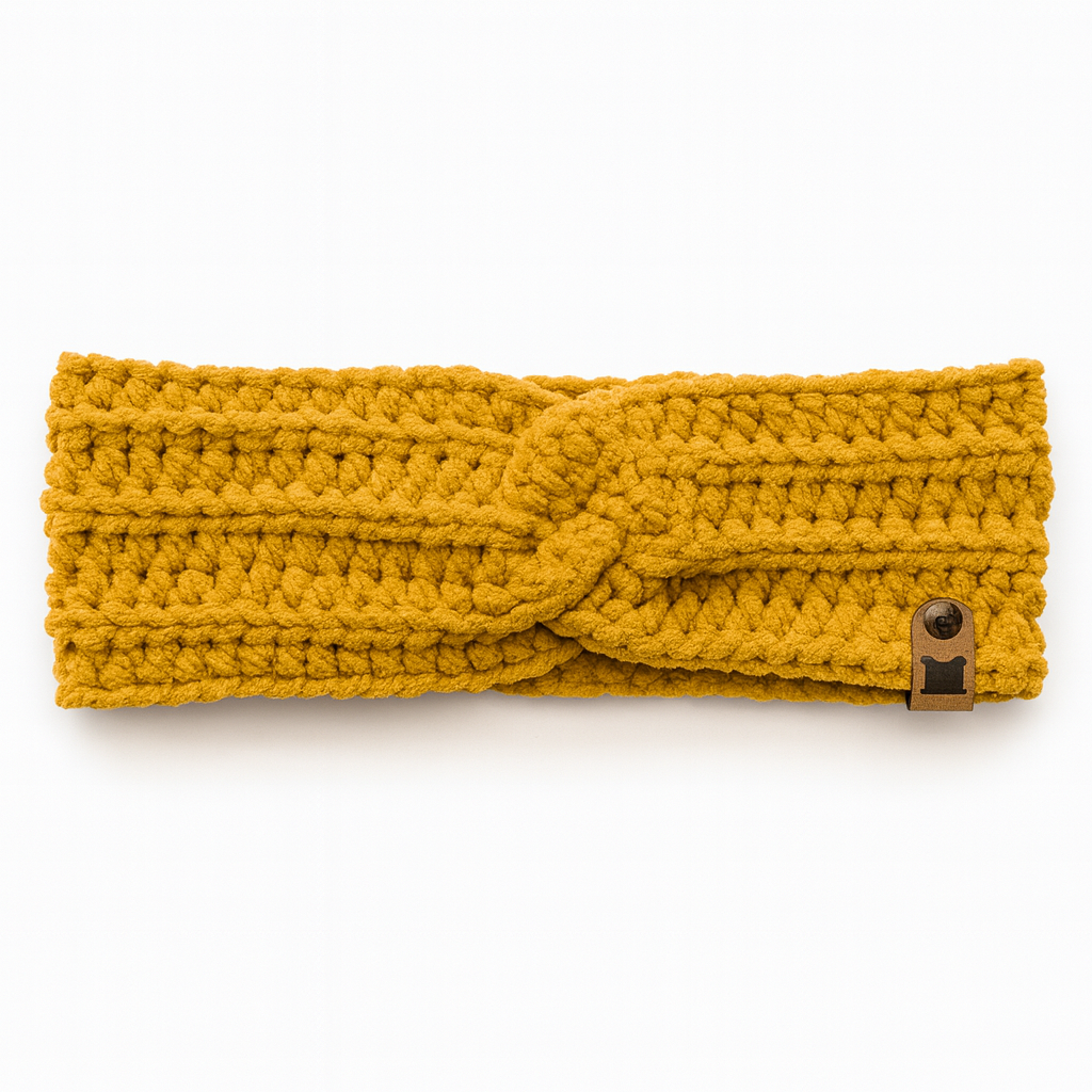 Crochet Ear Warmers | Handmade Knit Headband | Winter Accessories in 4 Colors