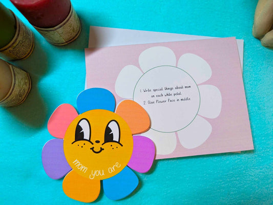 Flower Mother's Day Card - Greeting Cards - UpperRoomPrints