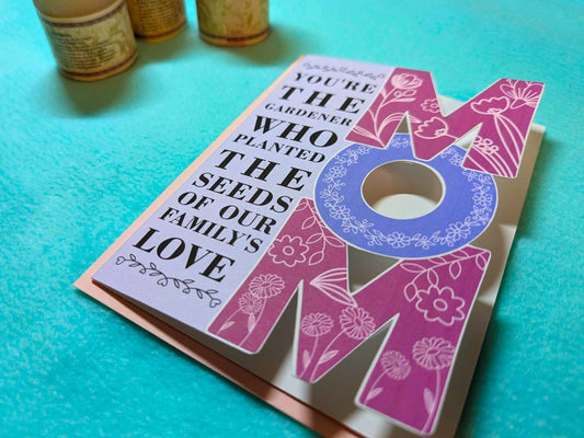 Gardner Mom Mother's Day Card - Greeting Cards - UpperRoomPrints