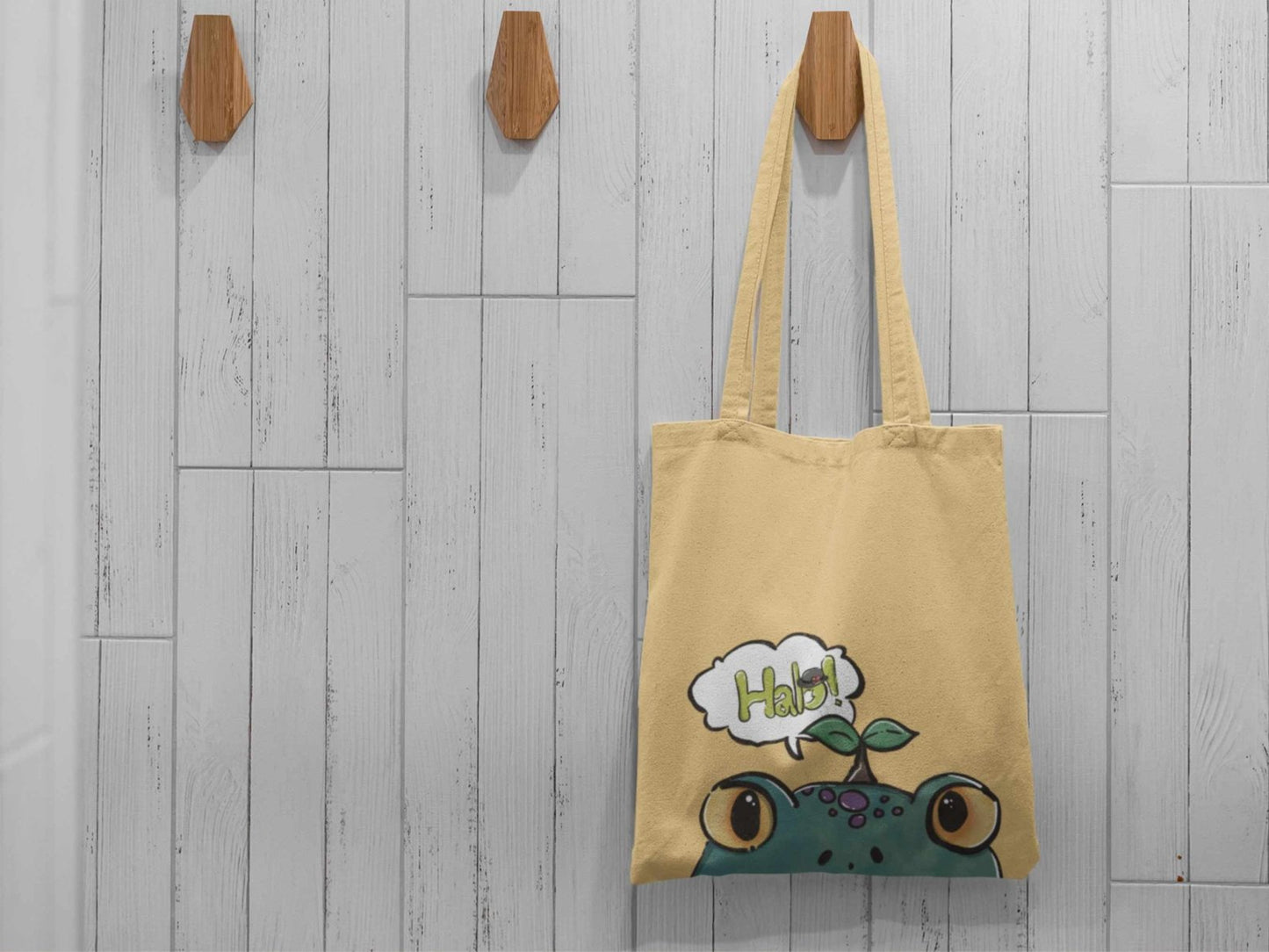 Halo Edgar Tote Bag - Tote Bag - UpperRoomPrints