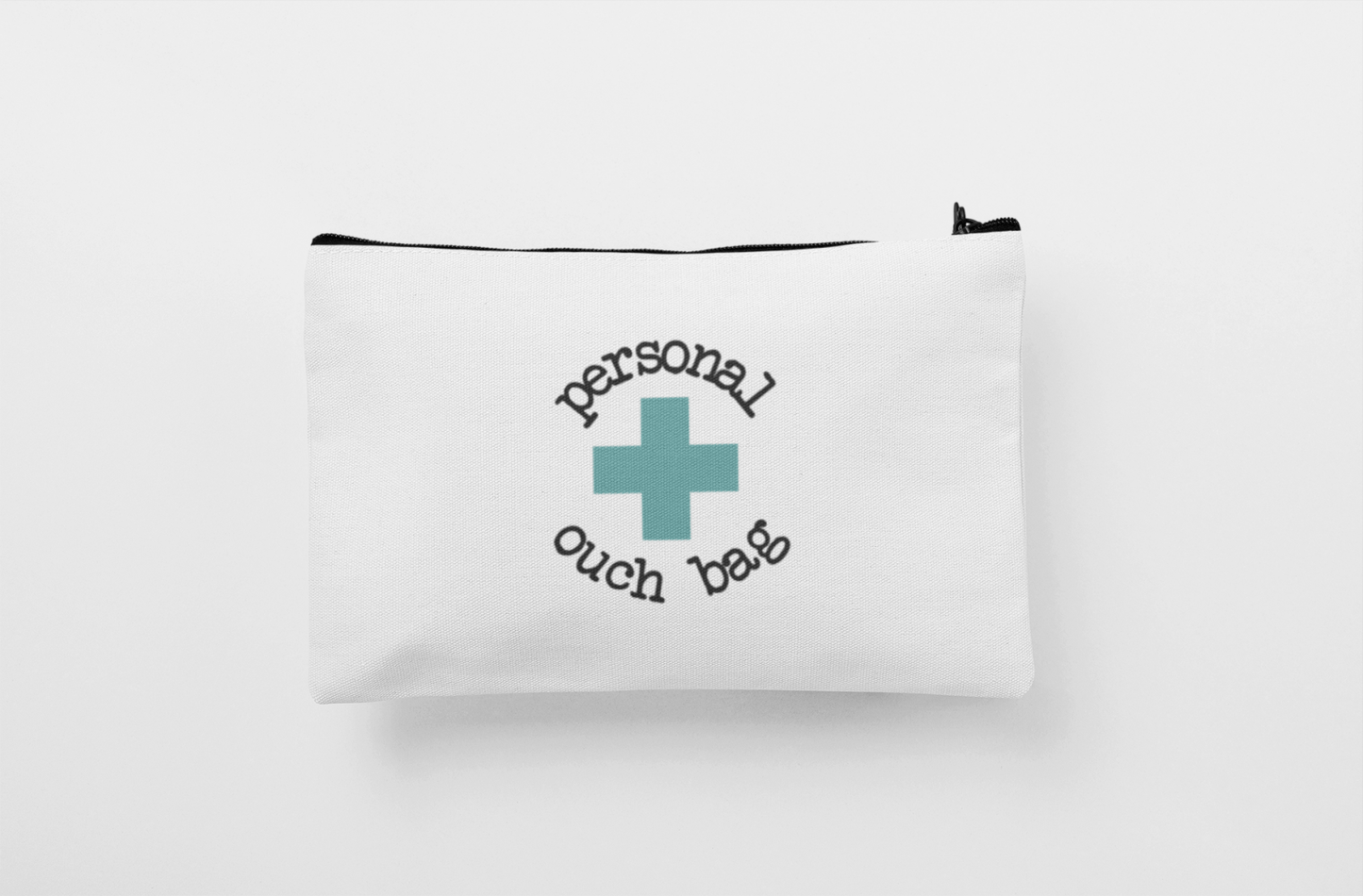 Personal Ouch Bag | First Aid & Makeup Carry - All Pouch | Canvas Travel Bag - Canvas Bag - UpperRoomPrints