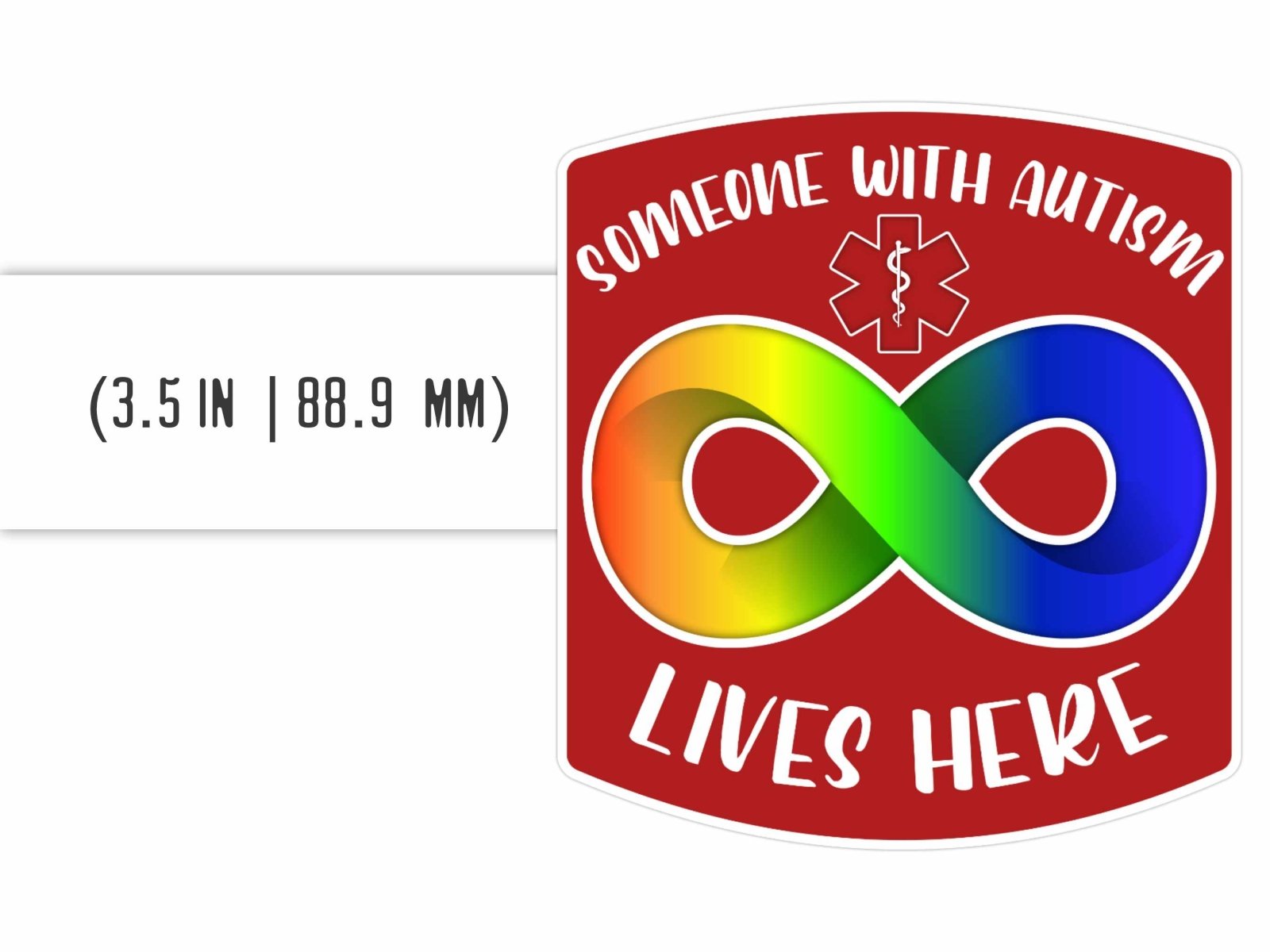 Autism Announcement Sticker - Stickers - UpperRoomPrints