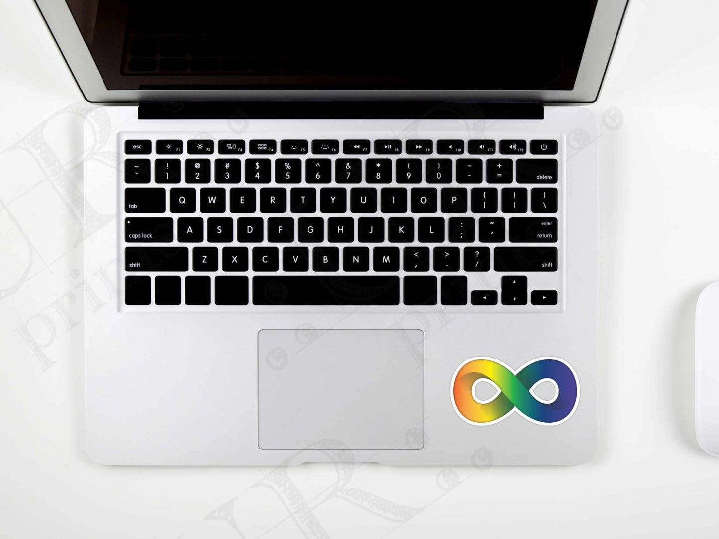 Autism Infinity Sticker (Plain) - Stickers - UpperRoomPrints