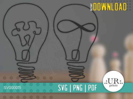 Autism SVG File for Cricut and Silhouette - SVG - UpperRoomPrints