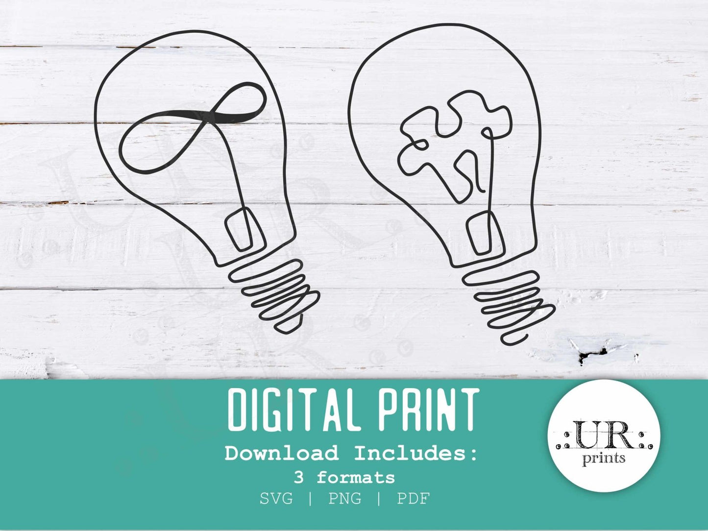 Autism SVG File for Cricut and Silhouette - SVG - UpperRoomPrints