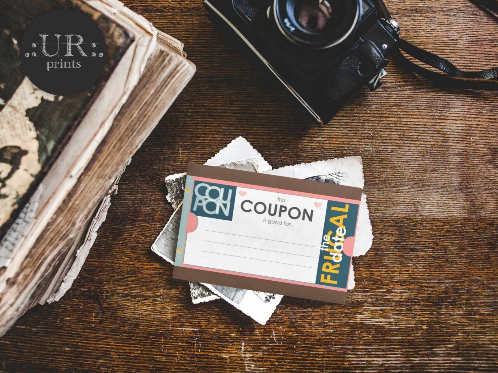 Editable Valentine Coupon Book for couples - Printable - UpperRoomPrints