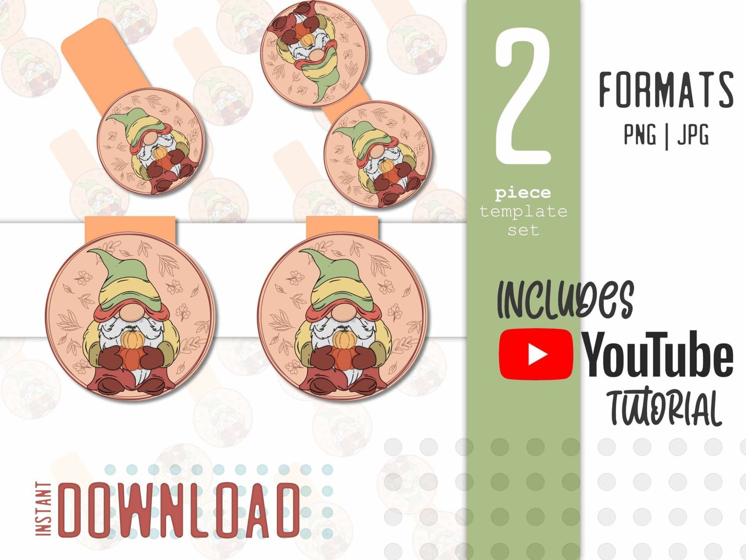 FREE Magnetic Bookmark Template - Template - UpperRoomPrints