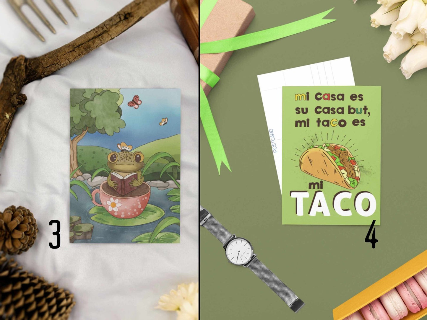 Handmade Keepsake Postcards Series - Postcards - UpperRoomPrints