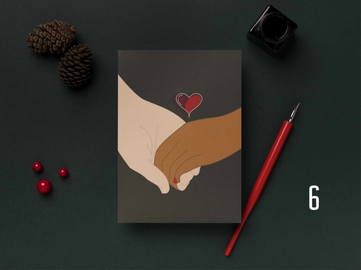 Handmade Keepsake Postcards Series - Postcards - UpperRoomPrints