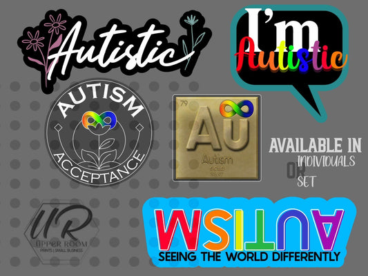 I'm Autistic Sticker - Stickers - UpperRoomPrints