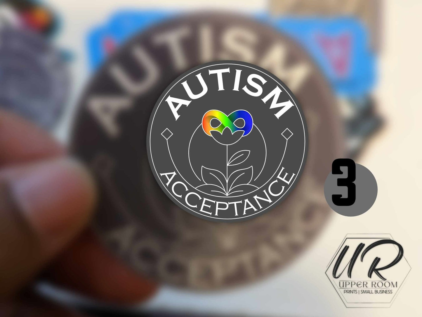 I'm Autistic Sticker - Stickers - UpperRoomPrints