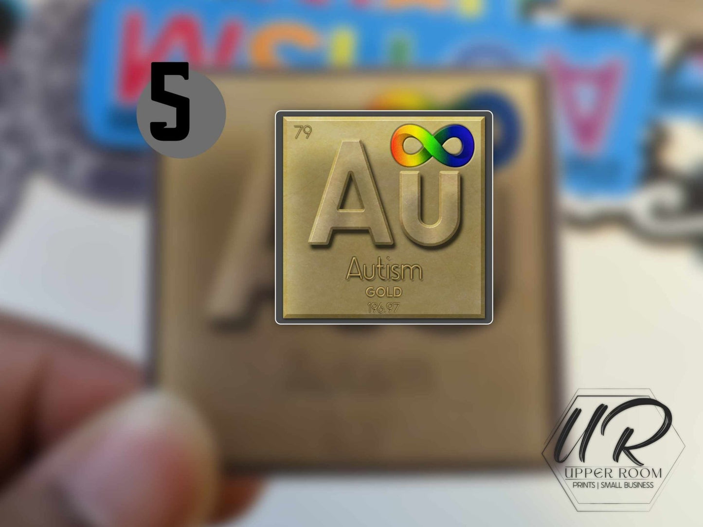 I'm Autistic Sticker - Stickers - UpperRoomPrints