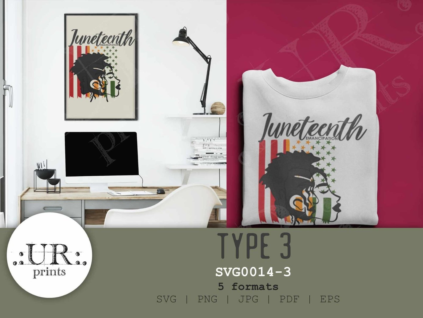 Juneteenth Bundle SVG PNG Pack - SVG - UpperRoomPrints