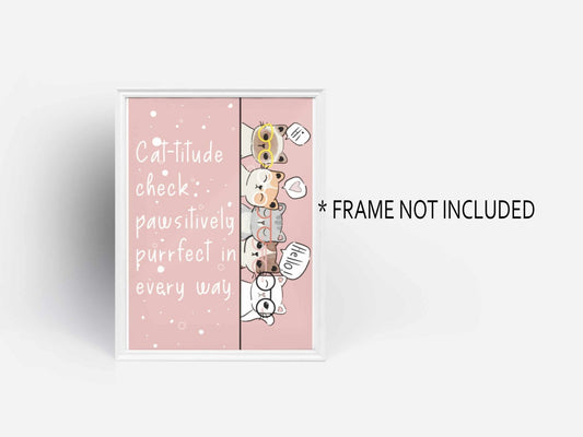 Kitty Affirmation Print - Prints - UpperRoomPrints
