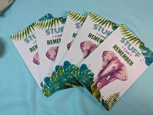 Stuff I Can't Remember Book - Book - UpperRoomPrints