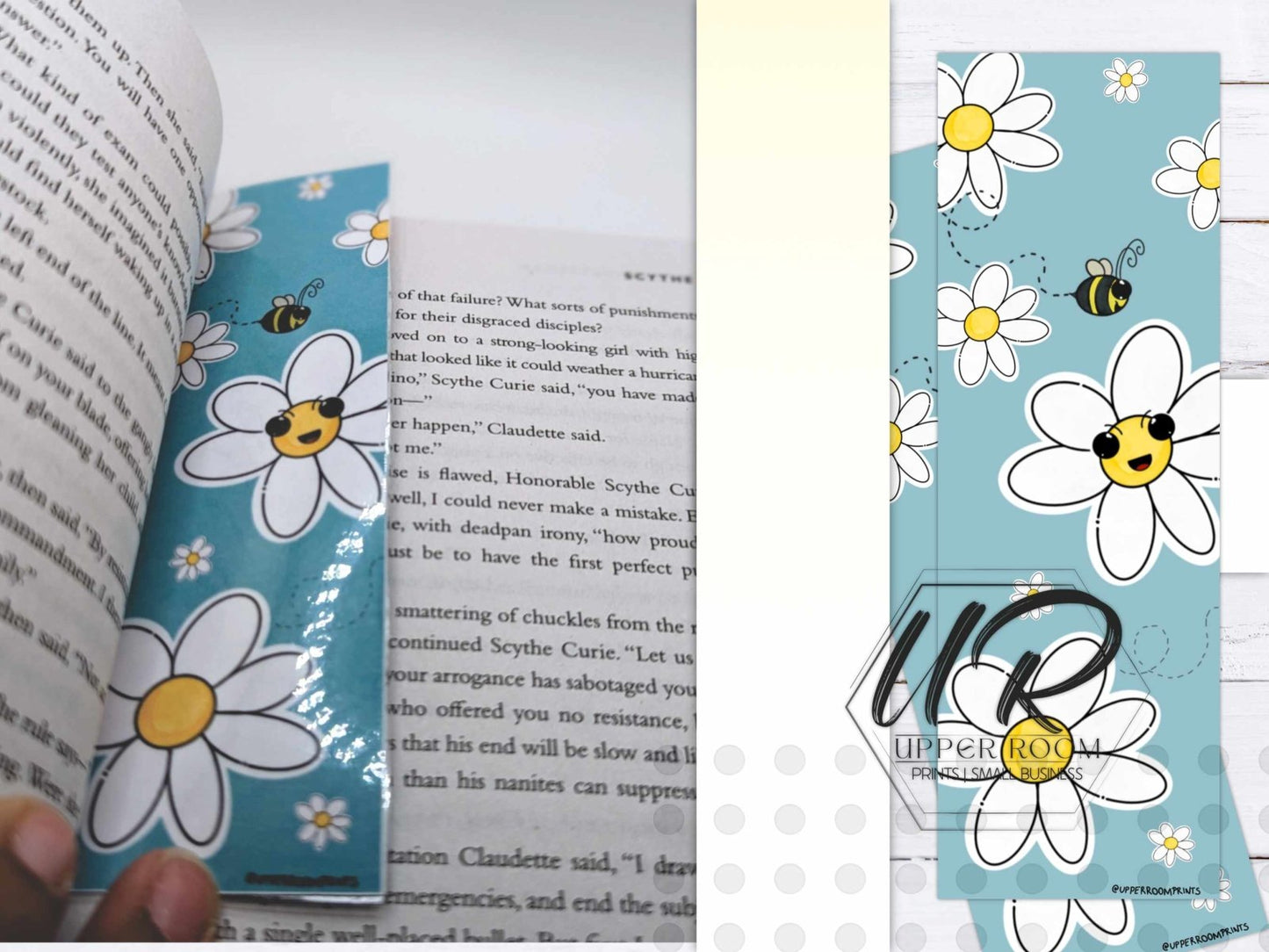 Summer Buzz Bookmark - Bookmarks - UpperRoomPrints