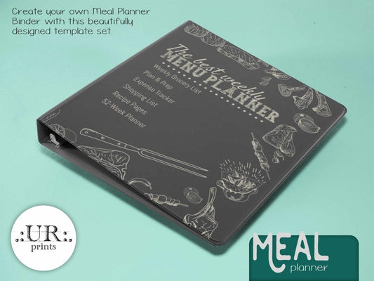 Weekly Meal Planner for a busy frugal home - Printable - UpperRoomPrints