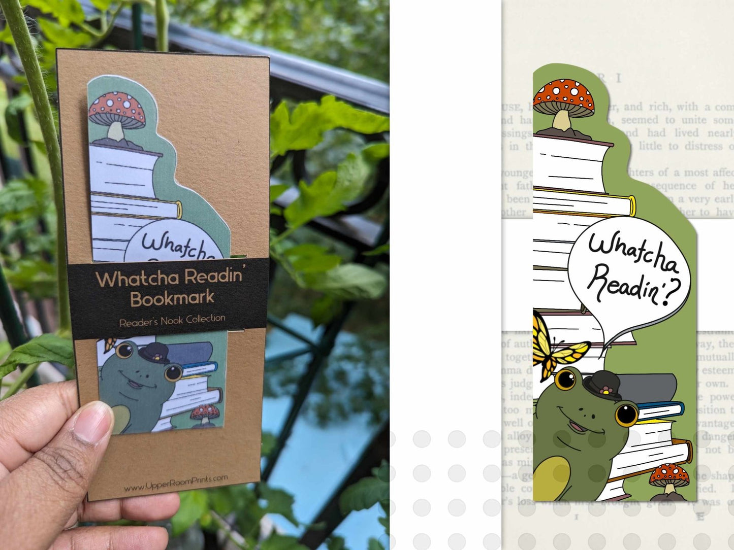 Whatcha Readin' Bookmark - Bookmarks - UpperRoomPrints