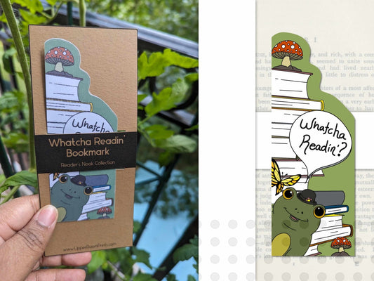Whatcha Readin' Bookmark - Bookmarks - UpperRoomPrints