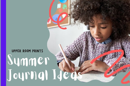 10 Kids Summer Journal Ideas: Nurturing Happiness and Growth in Kids - A single Mom's View - UpperRoomPrints