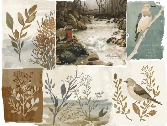 Handmade art and stationery from Upper Room Prints, created with chronic illness pacing and sustainable work limits