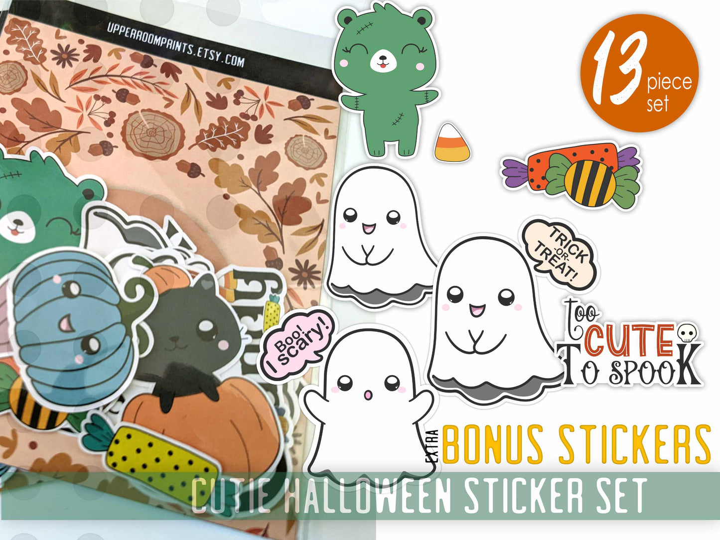 Cutie Halloween Sticker Pack