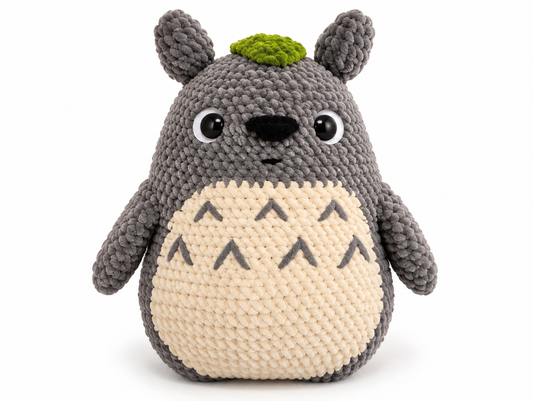 Totoro Crochet Plush | Handmade Studio Ghibli Amigurumi