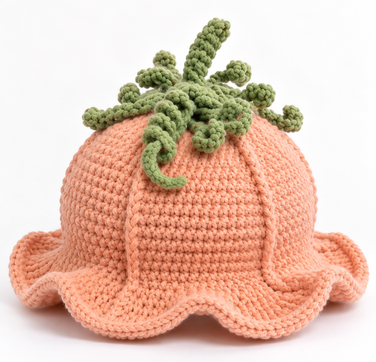 Crochet Flower Hat | Handmade Cottagecore Bucket Hat