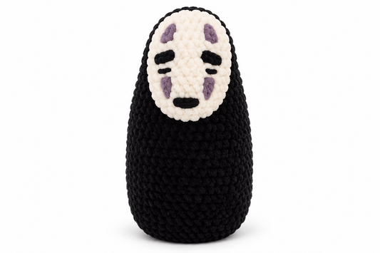 No-Face Crochet Plush | Spirited Away Amigurumi