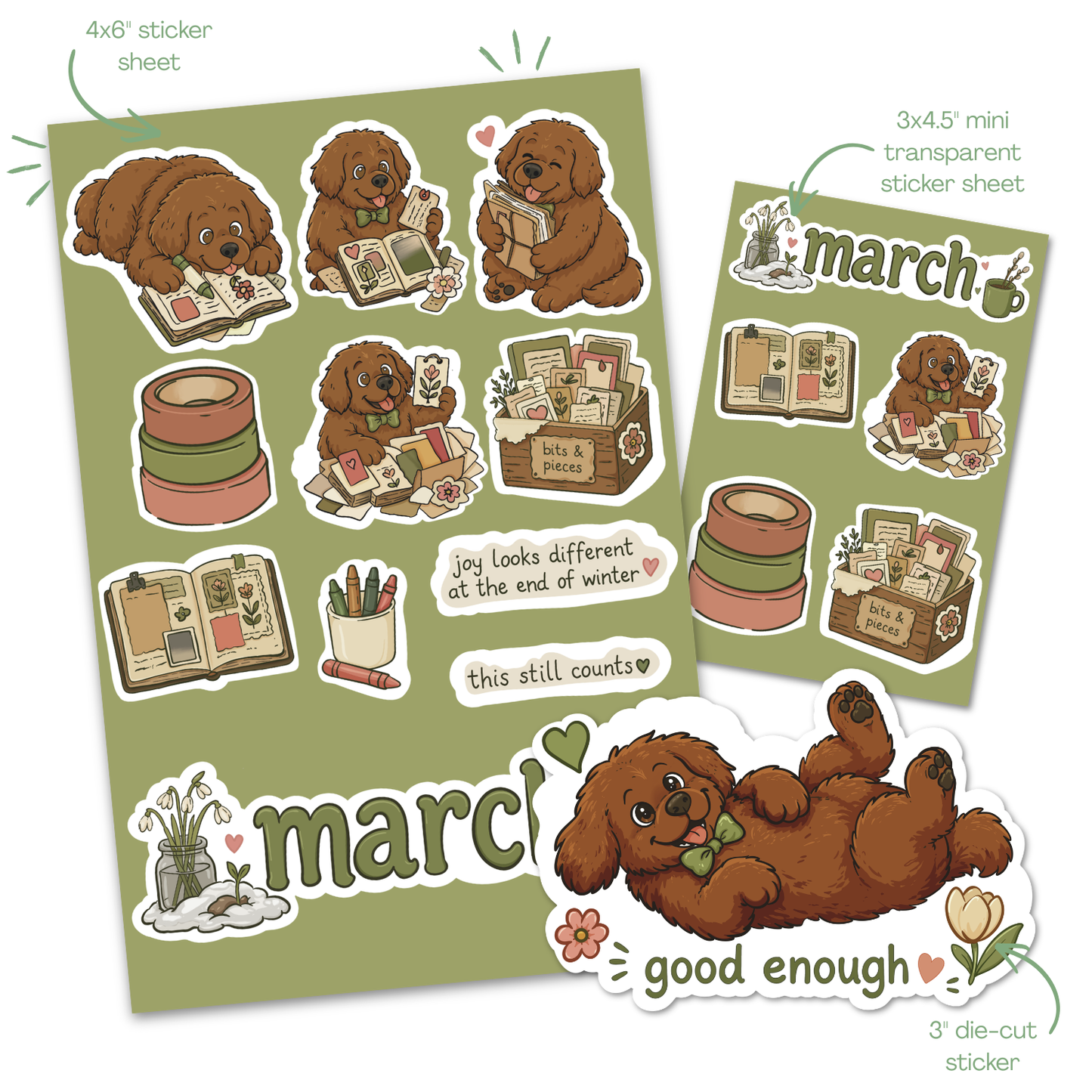 Pocket Post: Sticker Club (Monthly Sticker Subscription)