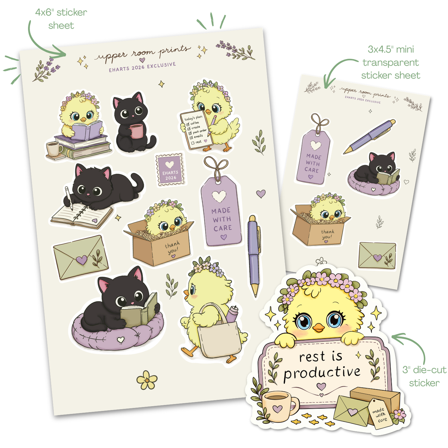Pocket Post: Sticker Club (Monthly Sticker Subscription)