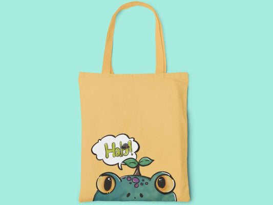 Halo Edgar Tote Bag - Tote Bag - UpperRoomPrints