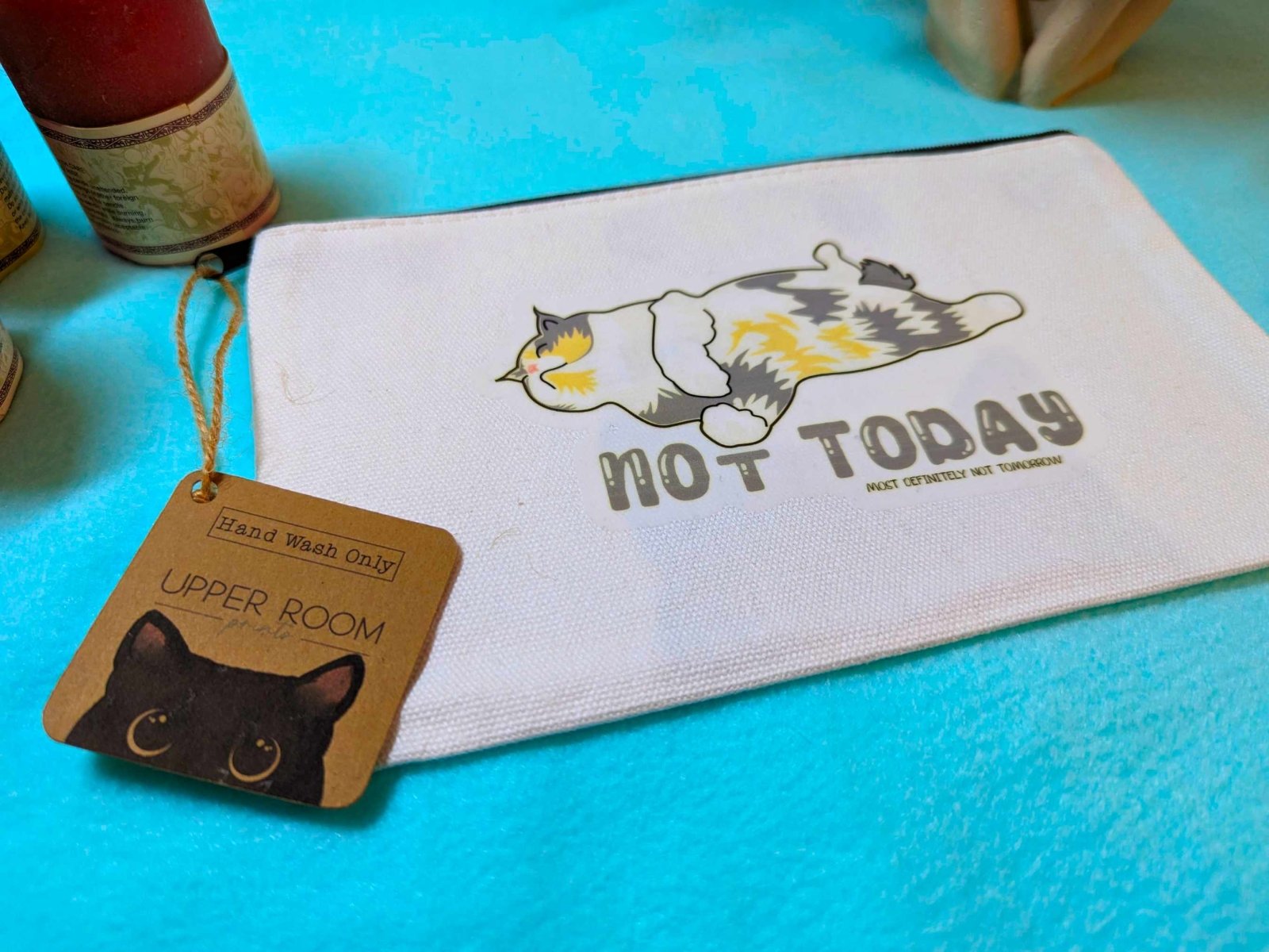 Not Today Canvas Bag - Canvas Bag - UpperRoomPrints