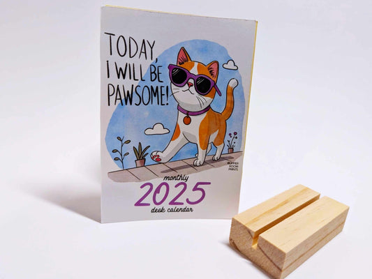 Pawsome Desk Calendar - Calendar - UpperRoomPrints