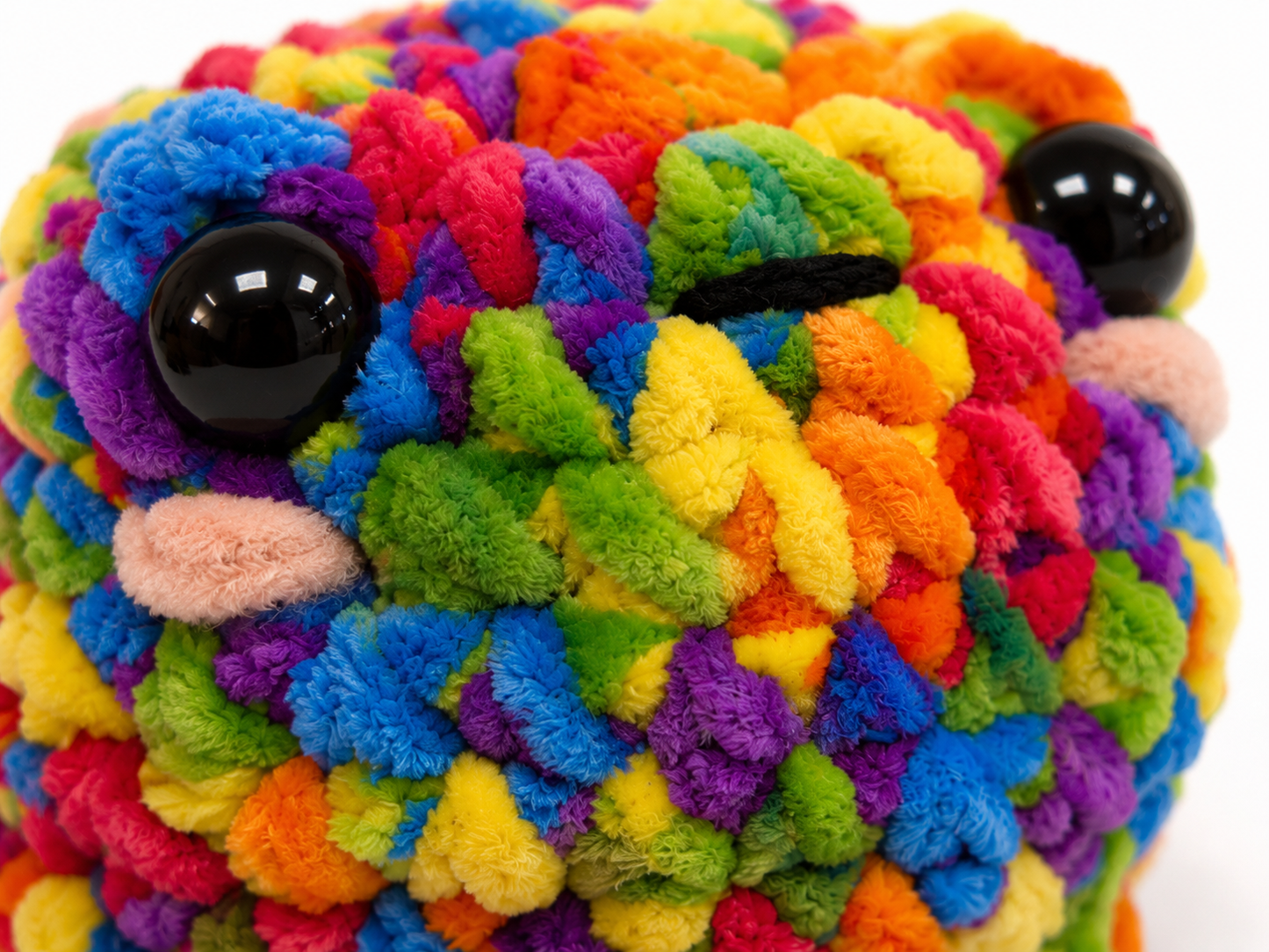Handmade Pride Crochet Frog Plushie | Pride Ribbit Pals (Amigurumi Frog)