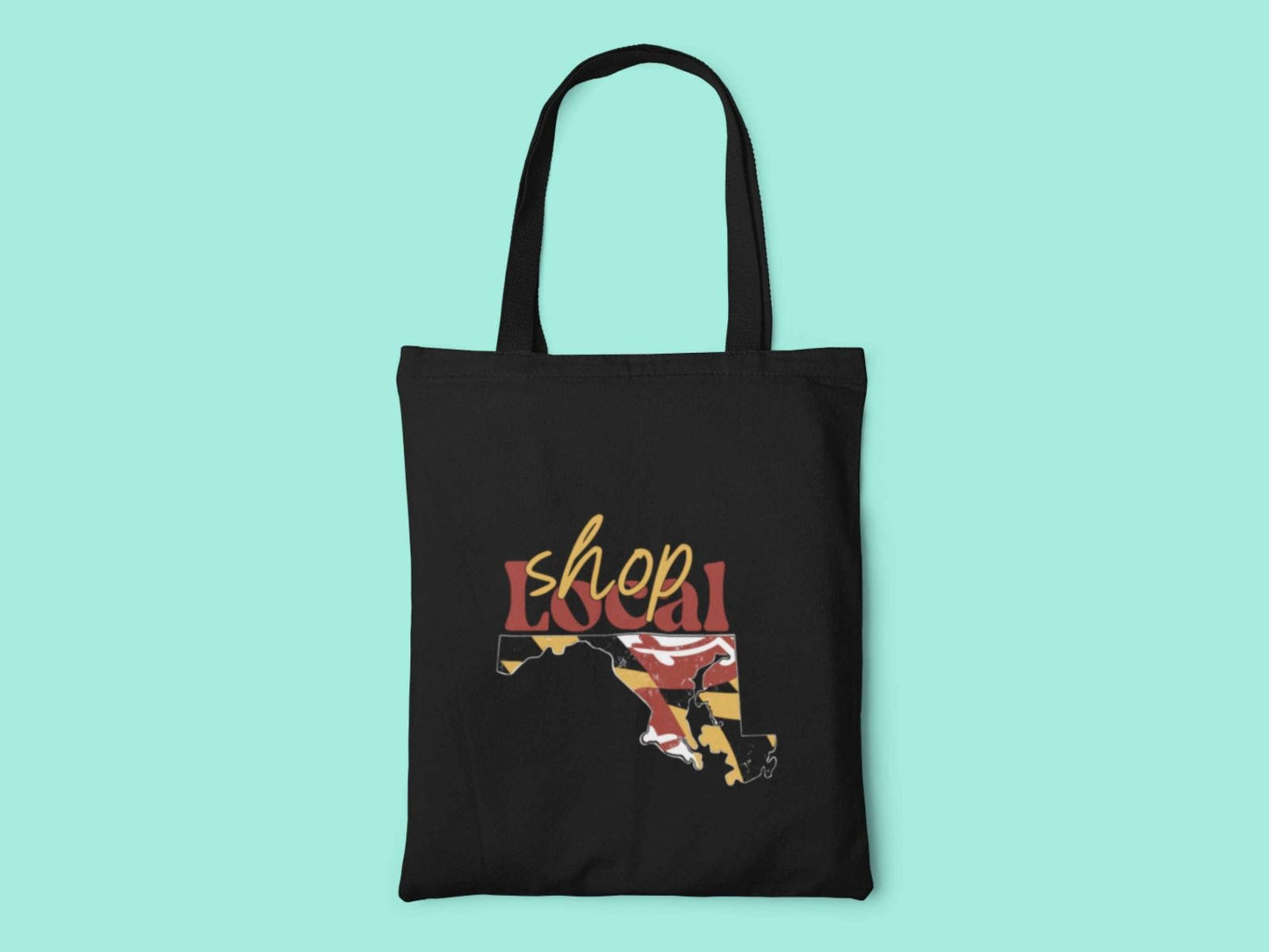 Shop Local - Maryland Tote Bag - Tote Bag - UpperRoomPrints