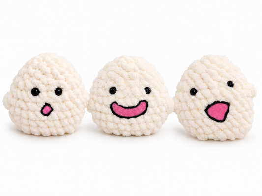 Warawara Crochet Plush | Handmade Studio Ghibli Amigurumi