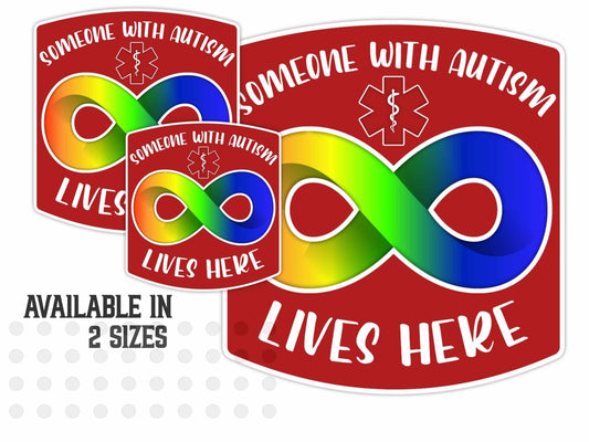 Autism Announcement Sticker - Stickers - UpperRoomPrints