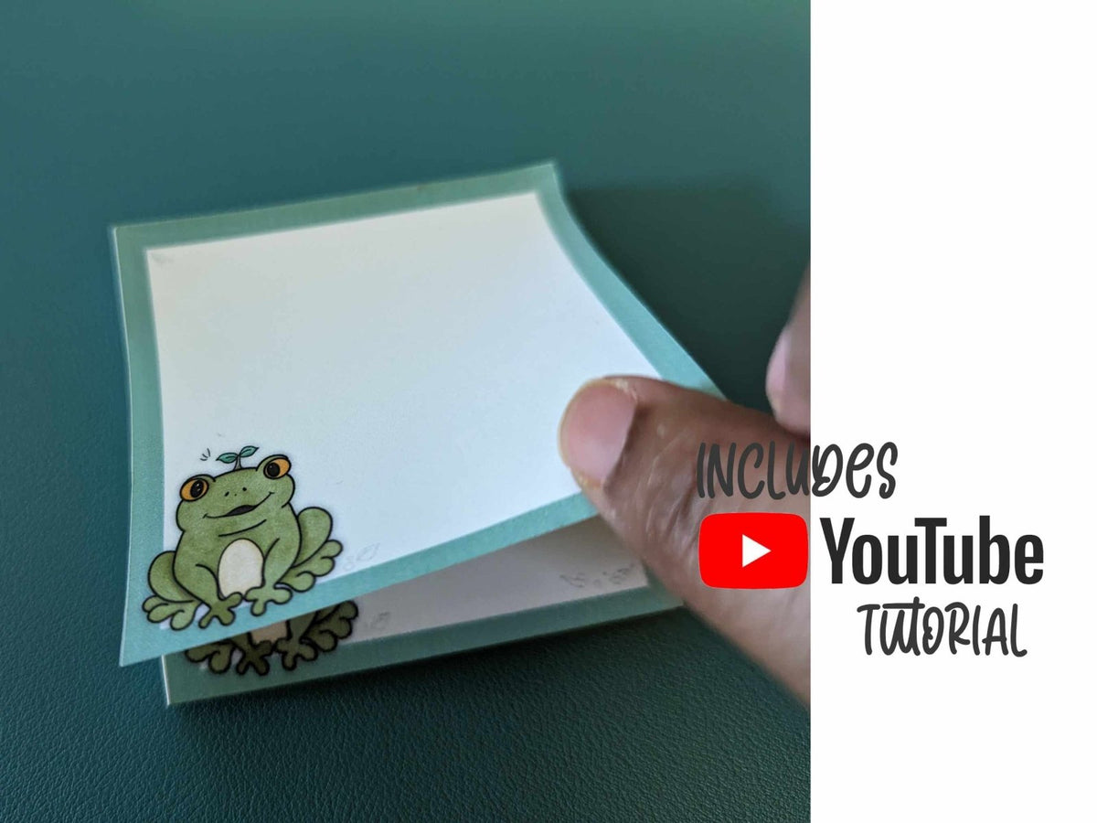 Sprout Mini Paper DIY Notepads - Edgar Sprout Mini Notepad – UpperRoomPrints