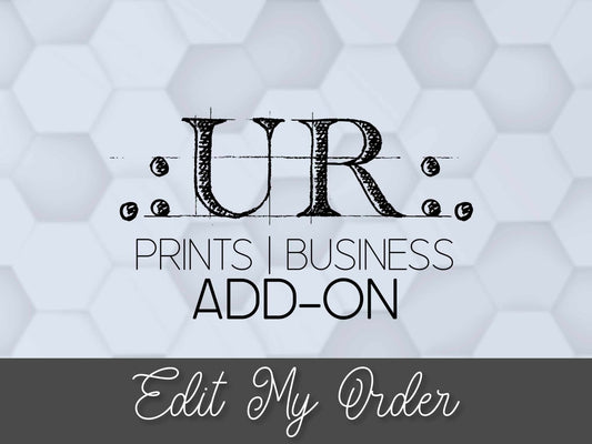 EDIT MY ORDER - Add-On - Add-On - UpperRoomPrints