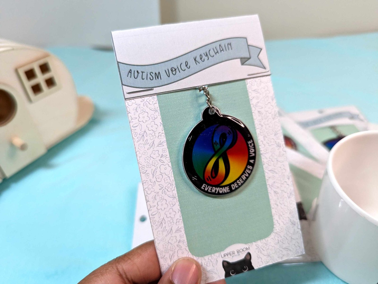 Everyone Deserves a Voice Keychain - UpperRoomPrints