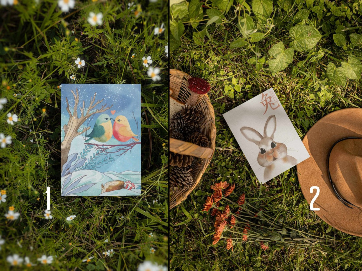 Handmade Keepsake Postcards Series - Postcards - UpperRoomPrints