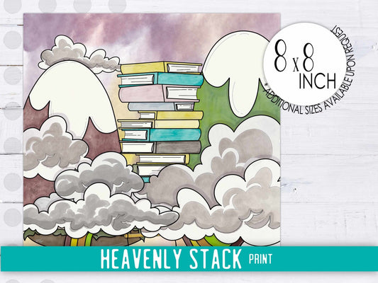 Heavenly Stack Print - Prints - UpperRoomPrints