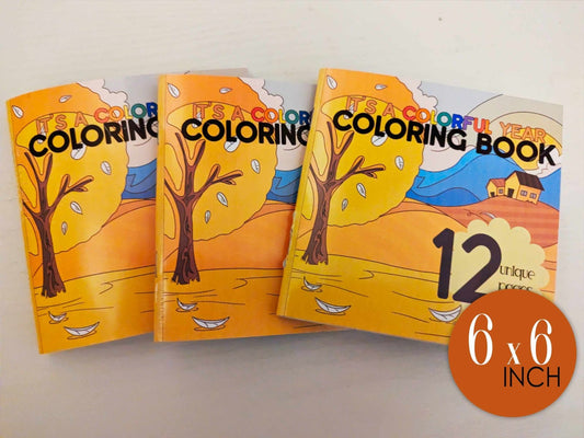 It's a Colorful Year Coloring Book - Coloring Book - UpperRoomPrints