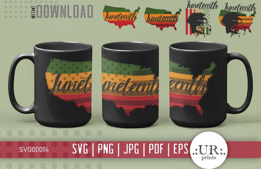 Juneteenth Bundle SVG PNG Pack - SVG - UpperRoomPrints