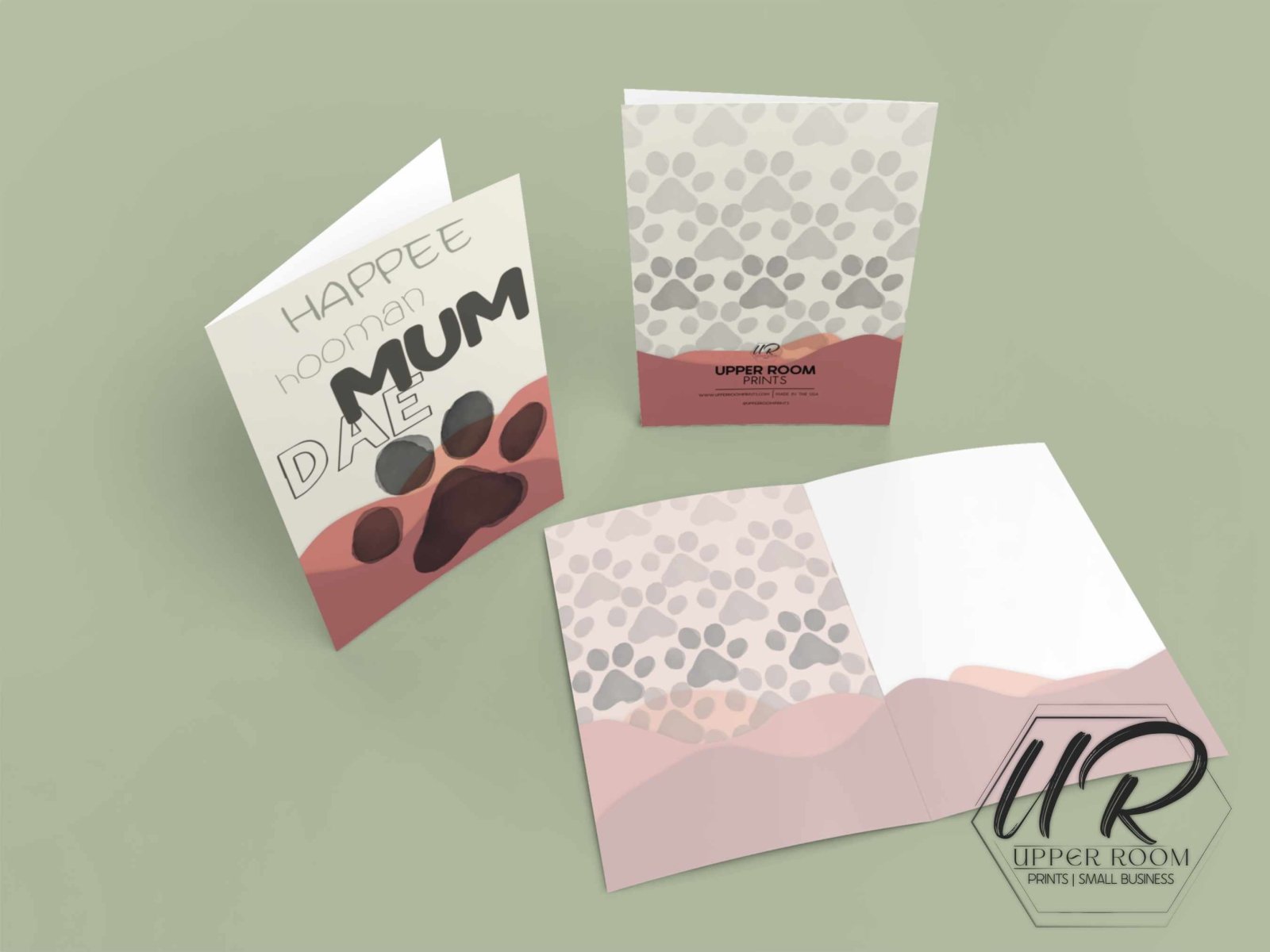 Pet Mom Mother's Day Greeting Card - Greeting Cards - UpperRoomPrints