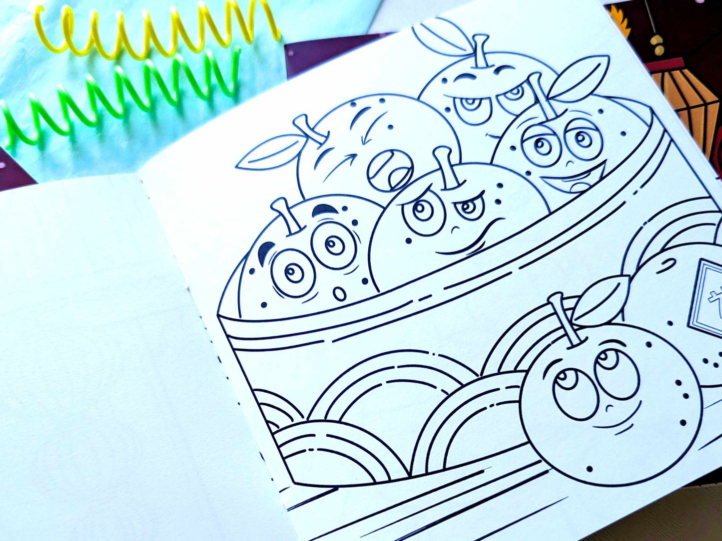Year of the Dragon - Chinese New Year Coloring Book - Coloring Book - UpperRoomPrints